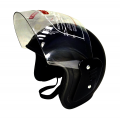 Шлем открытый CONCORD XZH03 черный матовый (без рисунка) РАЗМЕР XL